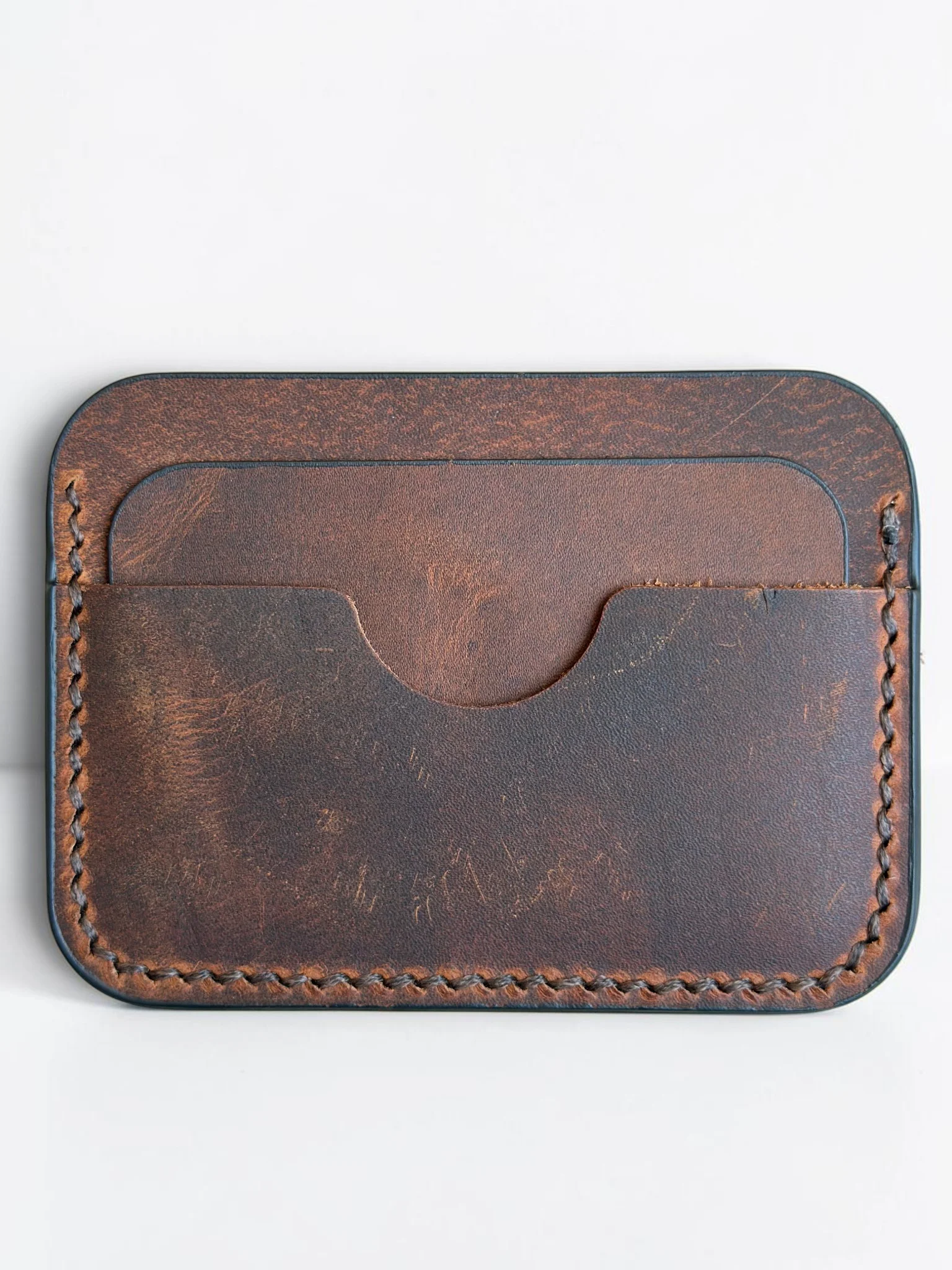Slim Leather Cardholder (Image 6)