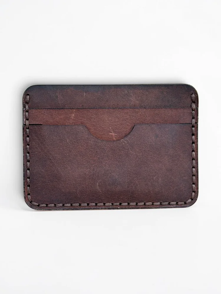 Slim Leather Cardholder (Image 3)