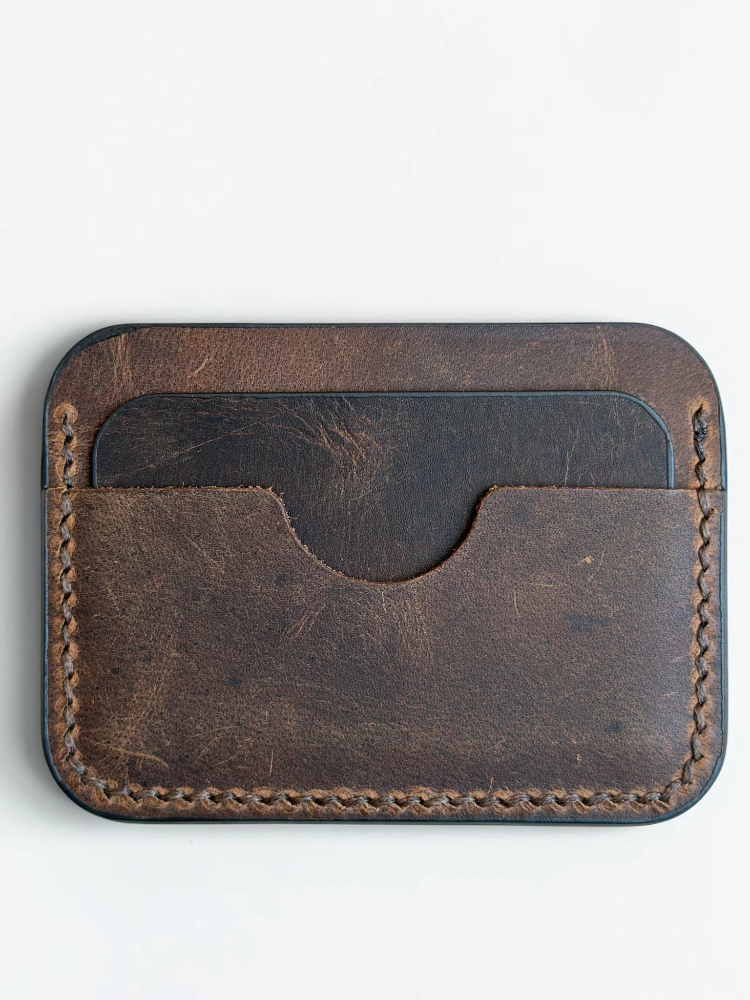 Slim Leather Cardholder (Image 6)
