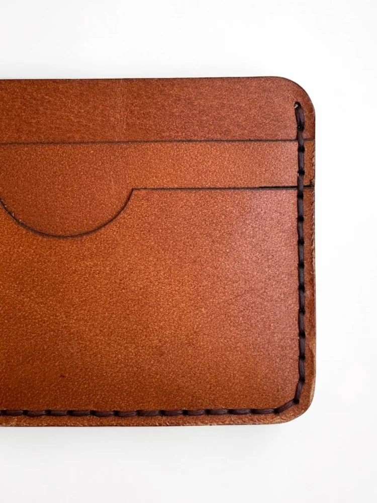 Slim Leather Cardholder (Image 6)