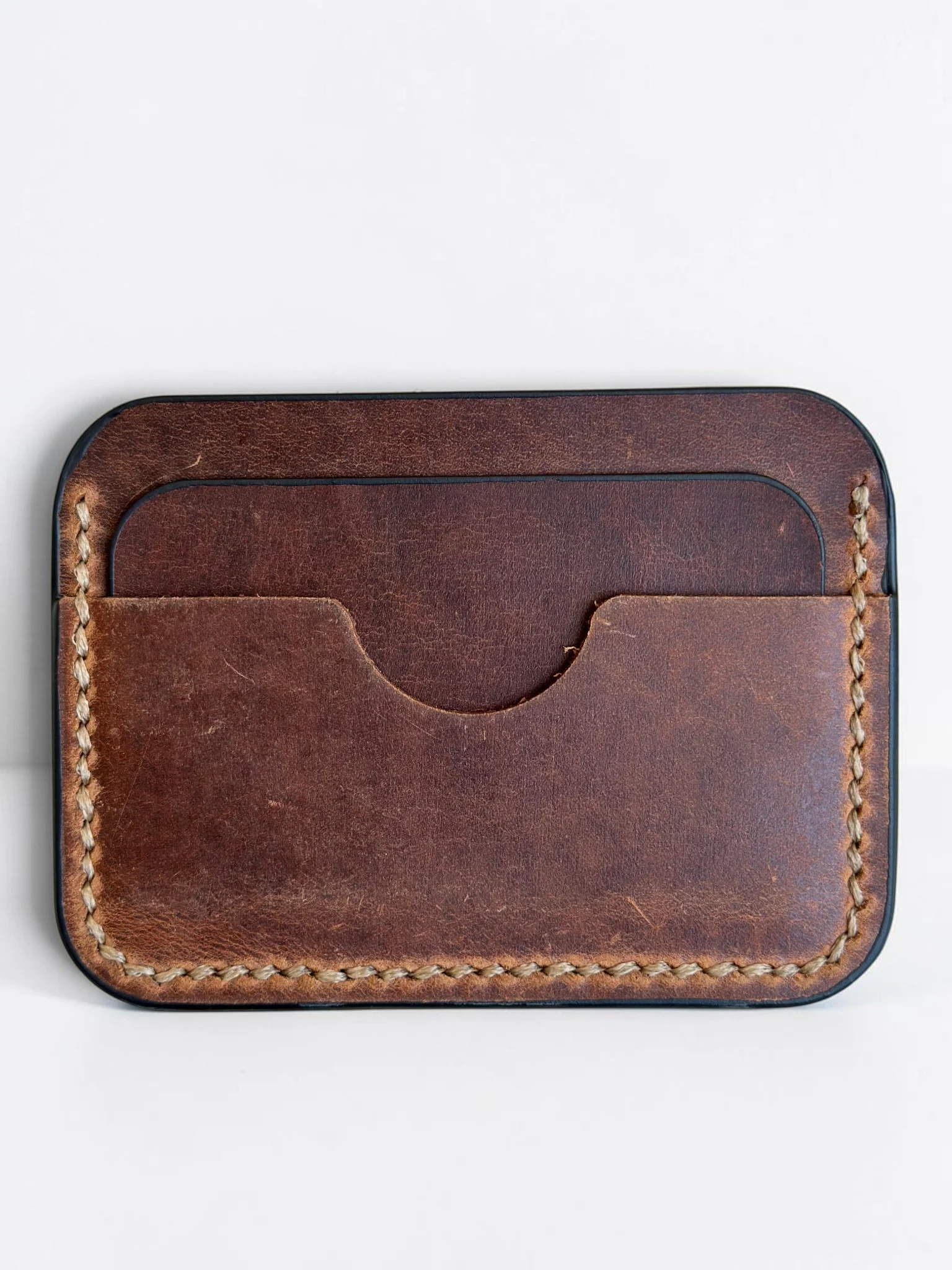 Slim Leather Cardholder (Image 6)