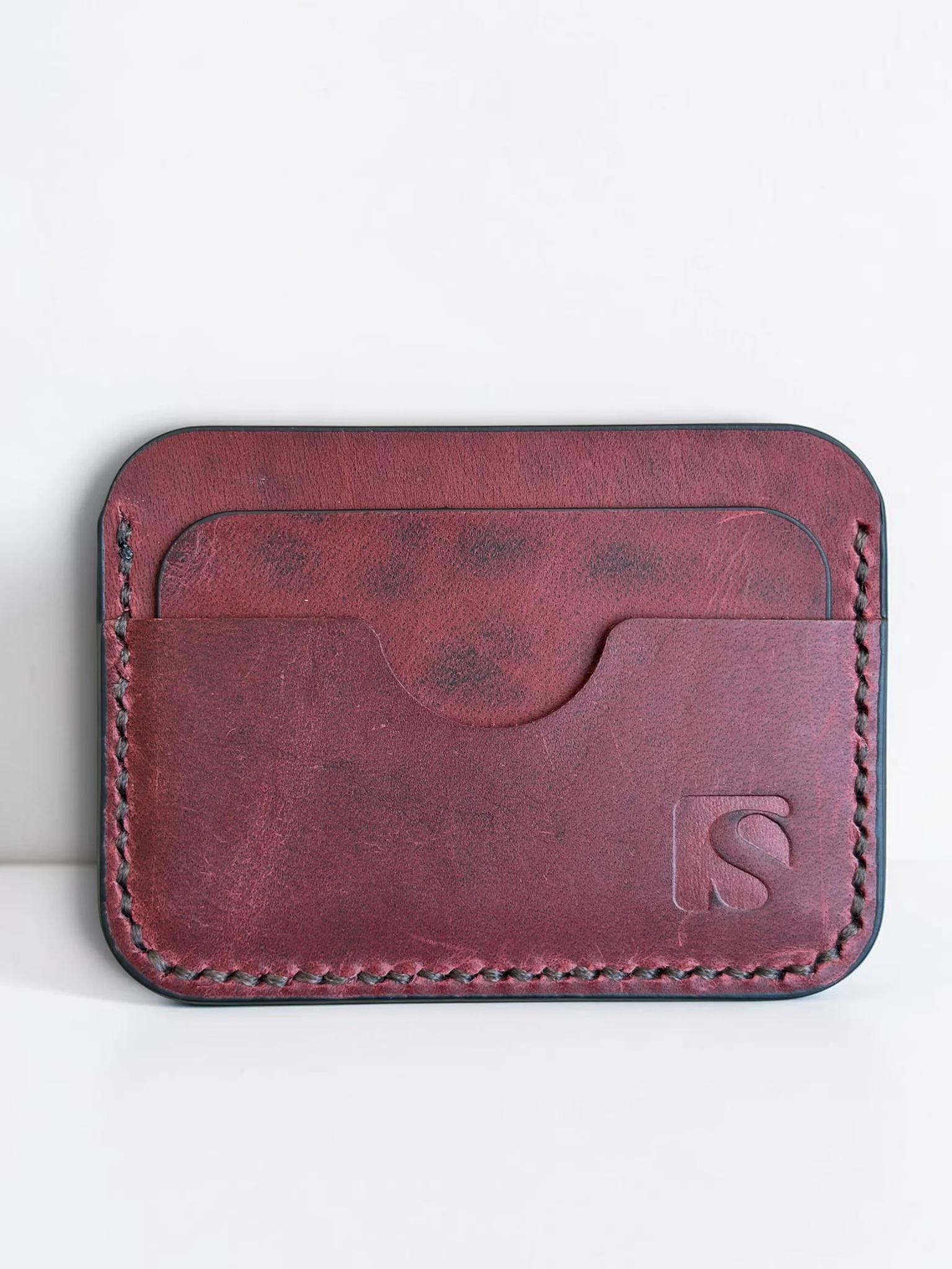 Slim Leather Cardholder (Image 3)