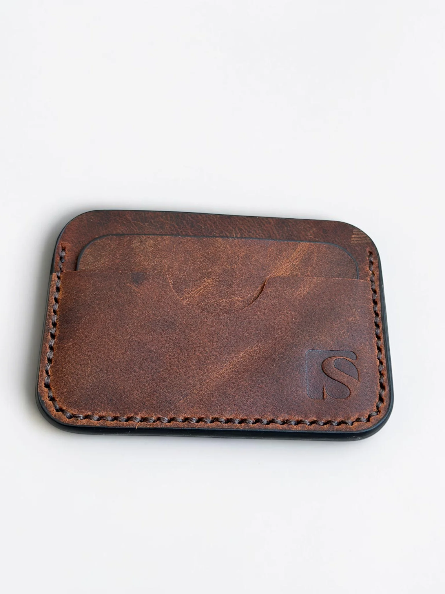 Slim Leather Cardholder (Image 5)