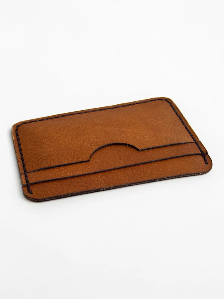 Slim Leather Cardholder (Image 4)